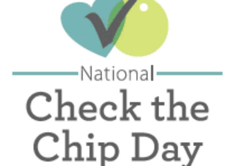 “Check the Chip Day” – August 15th